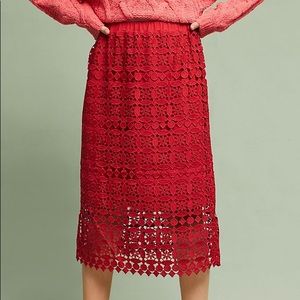 Anthropologie Maya Cutout Skirt by Lili’s Closet